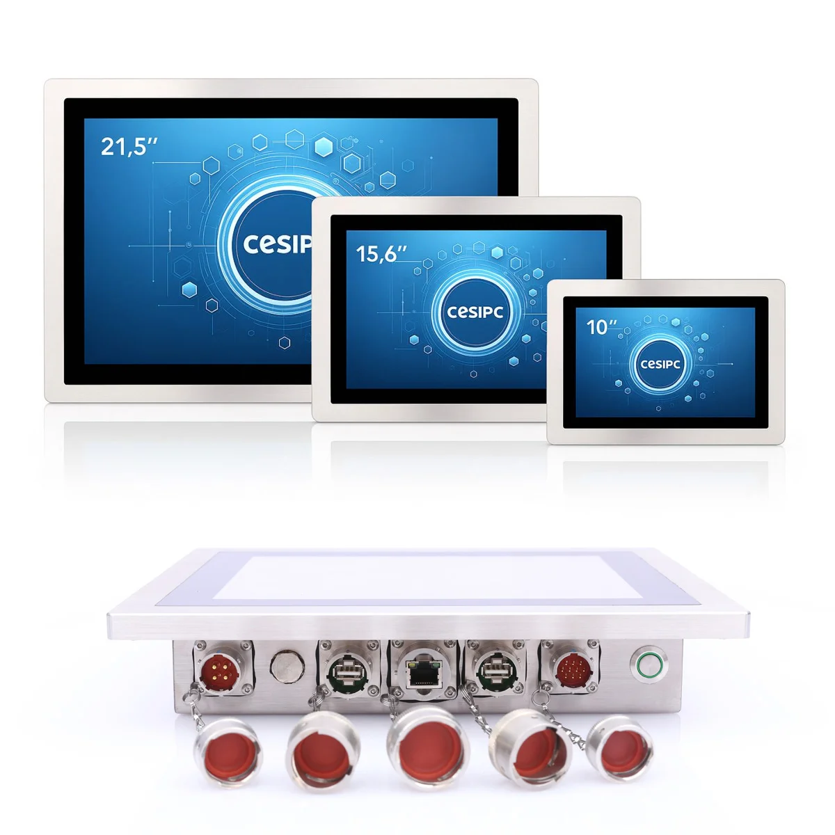 G-Serie 316 Volledelstahl Industrie-Panel-PC