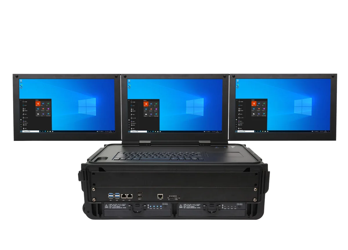 FieldOps L3 FIDCP Triple-Screen-Leitstellen-Einheit