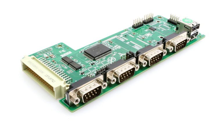 EXB-IT8783 · 2×USB + 4×RS232 Schnittstellen-Erweiterungsboard