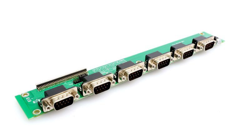 COB-D21C8 · 6 serielle Schnittstellen Erweiterungsboard, umschaltbar RS-485/422