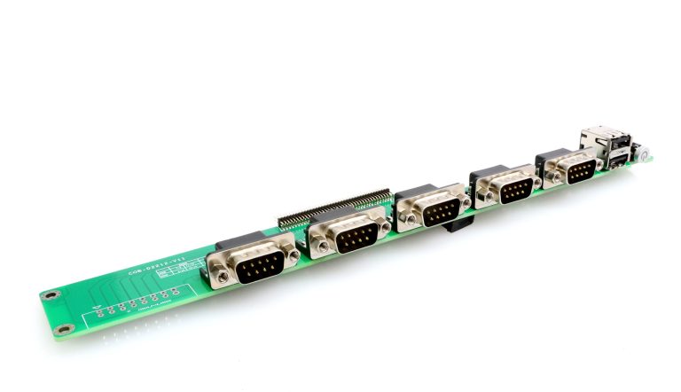 COB-D2212 · 2×USB + 5 serielle Schnittstellen Erweiterungsboard