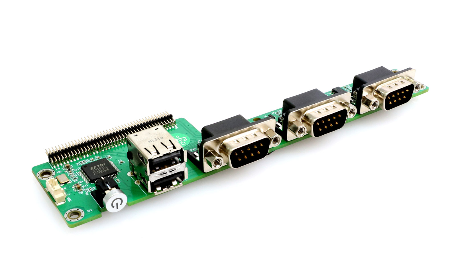 COB-D2555 · 3 serielle Schnittstellen + 2×USB · umschaltbar RS-232/422/485