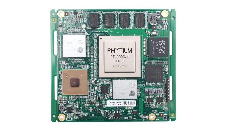 CES-FT2000 Mainboard - Phytium FT-2000/4 heimisch ARM64 - CESIPC i-Core™