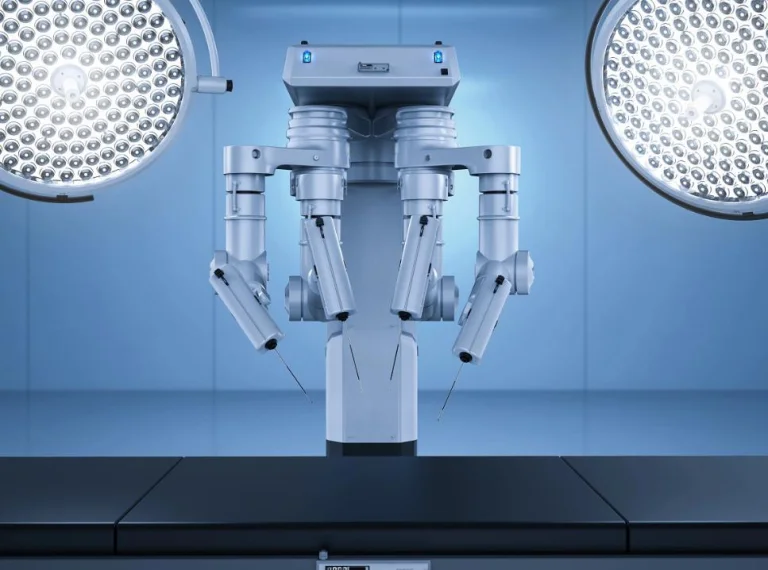 EA-W12-N500 edge AI panel PC - healthcare surgical robot application
