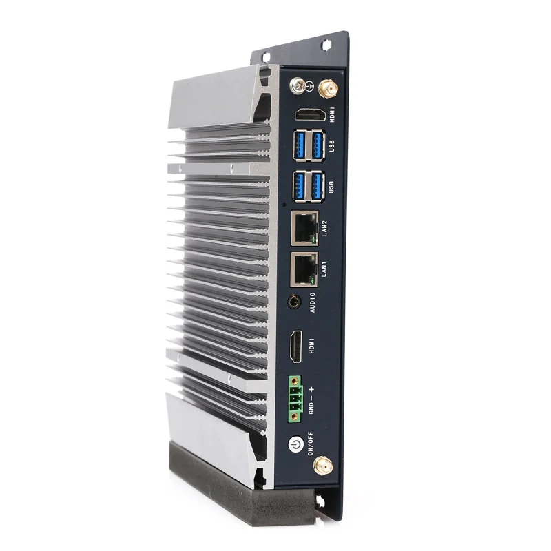 EPC-102O Virtual EDID dual-HDMI customized industrial computer - front main view - CESIPC