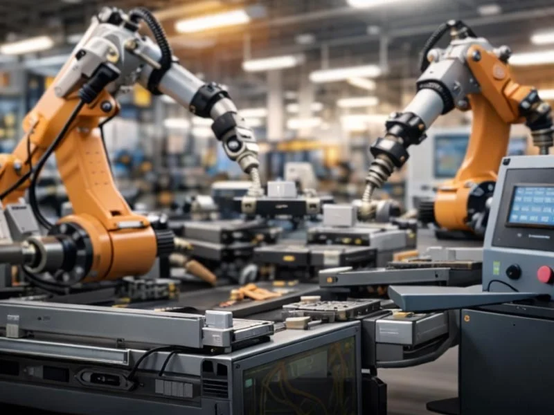 EPC-W2192A widescreen industrial panel PC (16:9) - industrial equipment control application