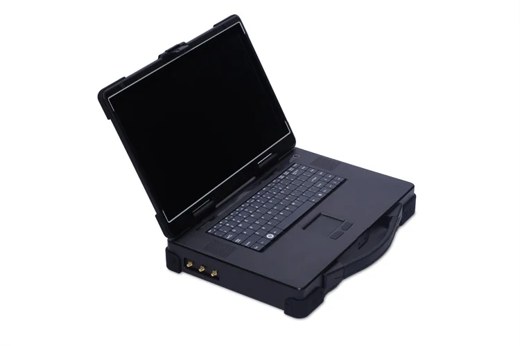 MPC-AS-W150-T1-A robuste tragbare Single-Screen-Workstation - Detailaufnahme