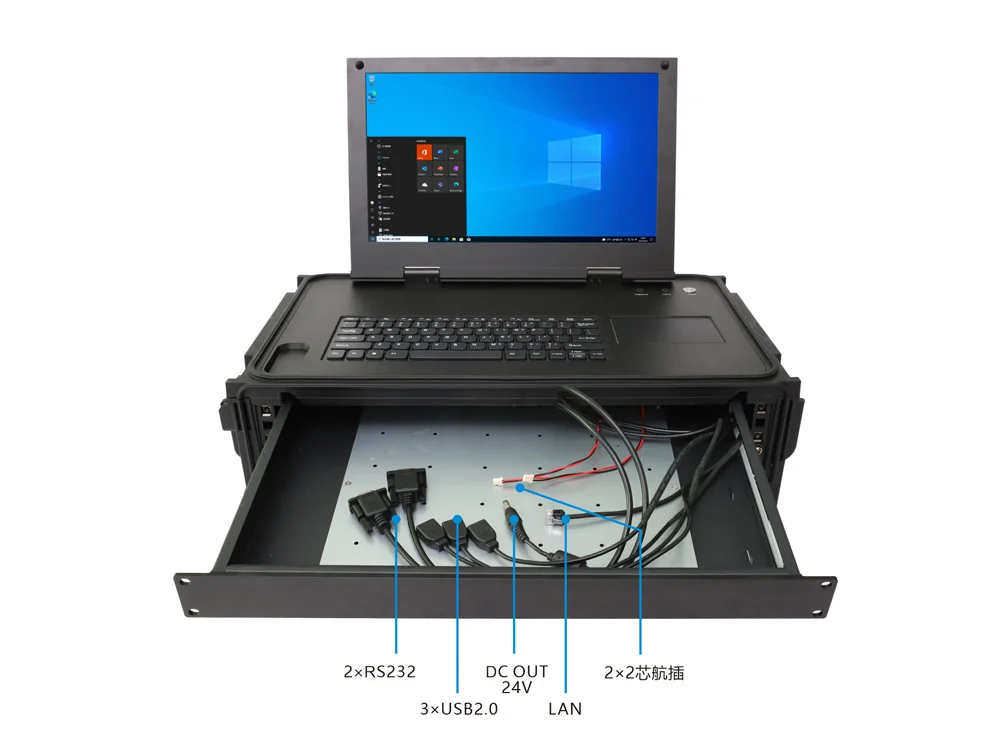 MPC-TS-W150-T1 FIDCP Feld-Kommandoplattform - Detailaufnahme