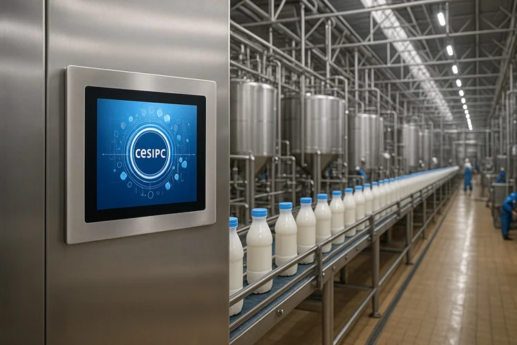 WPC-S1072A-S embedded hygienic panel PC (S-grade / IP69K front panel) - data acquisition application