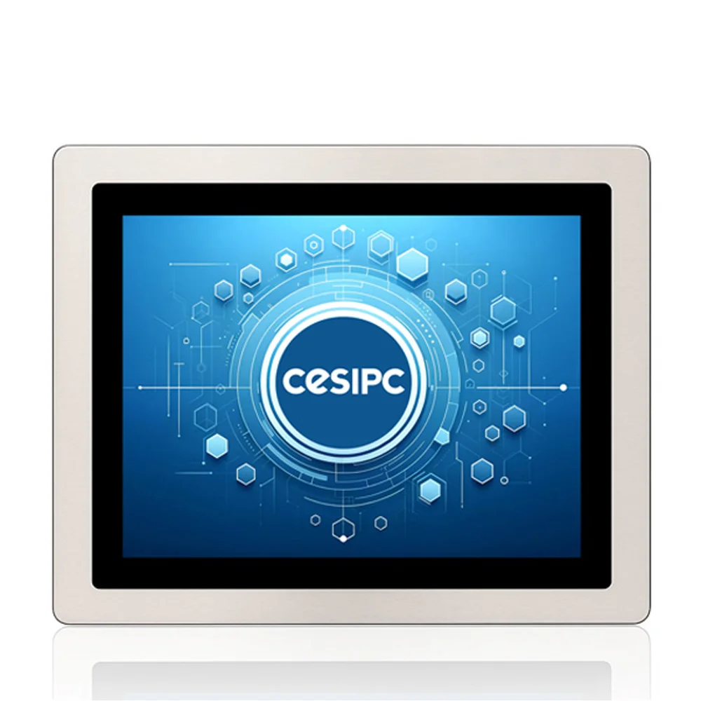 WPC-S1972A-S embedded hygienic panel PC (S-grade / IP69K front panel) - front main view - CESIPC