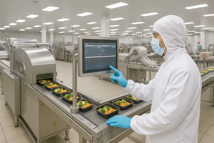 WPC-W2172A-G fully enclosed high-protection panel PC (G grade / IP69K) - food processing application