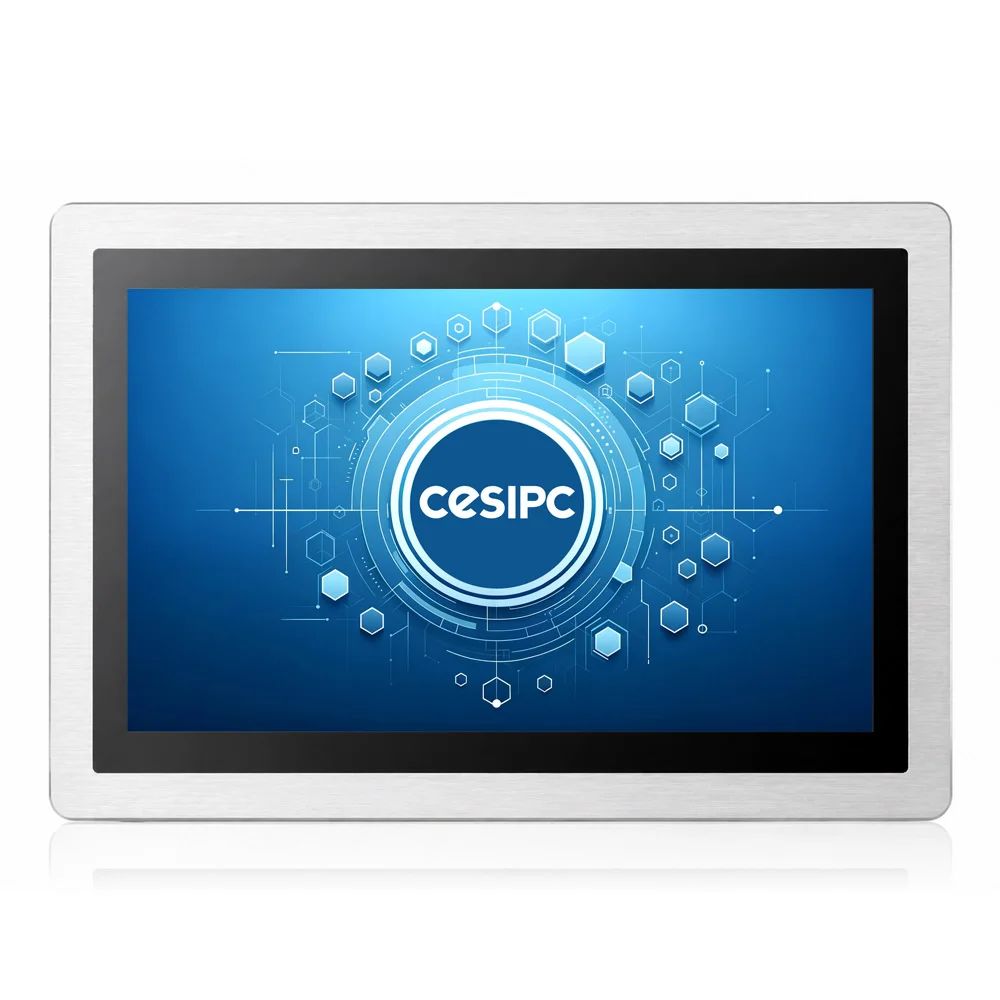 WPC-W2172A-G fully enclosed high-protection panel PC (G grade / IP69K) - front main view - CESIPC